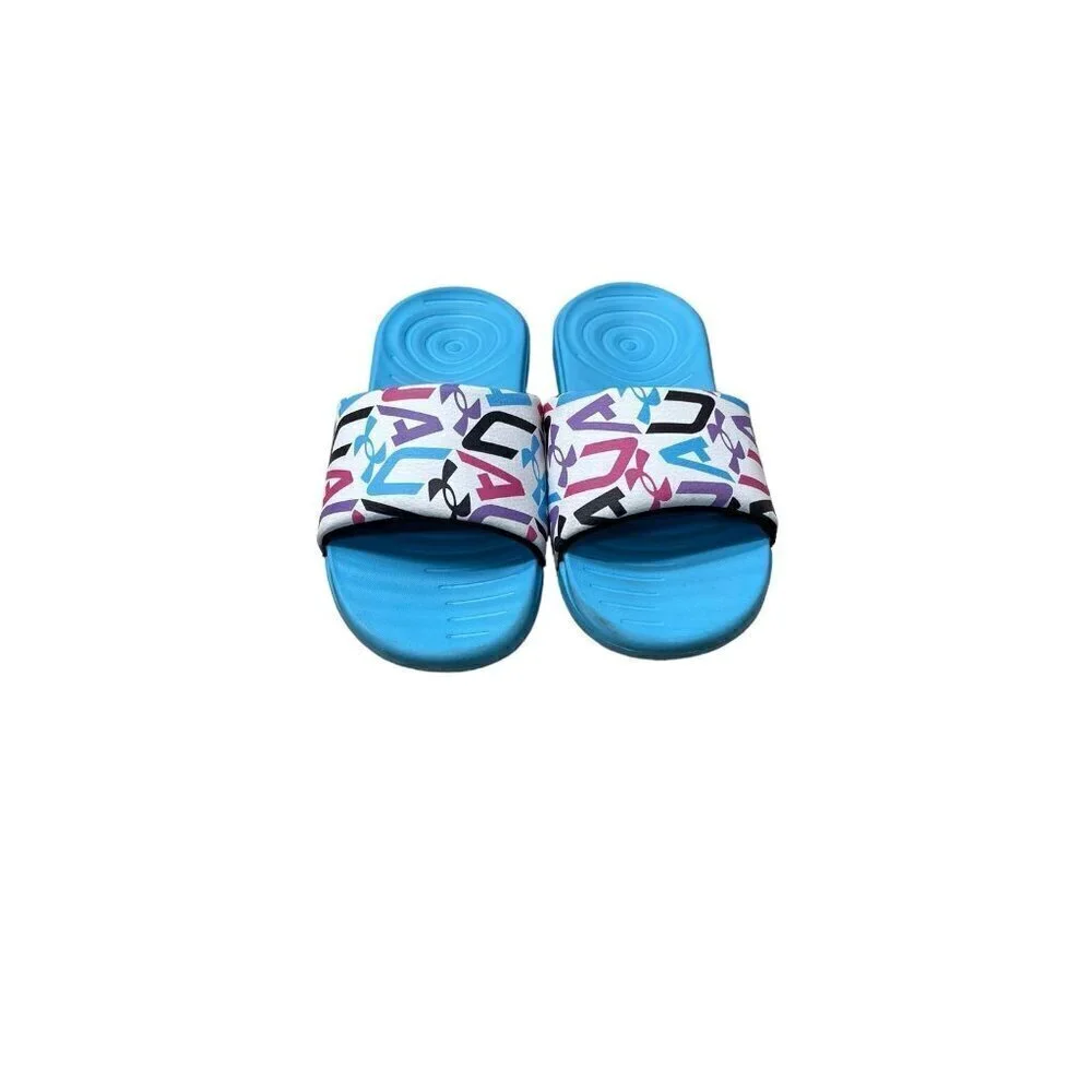 Under Armour UA Ansa Graphic Fixed Strap Slides Sandals Shoe 3Y